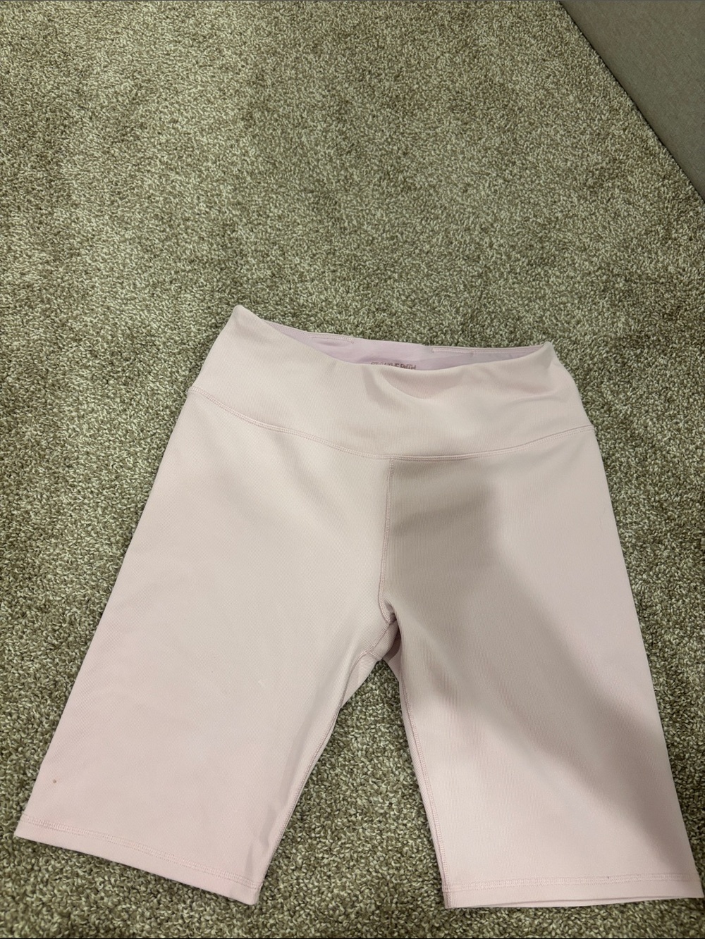 CALIA by Carrie Underwood Pale Pink High-Waist Bike Shorts
